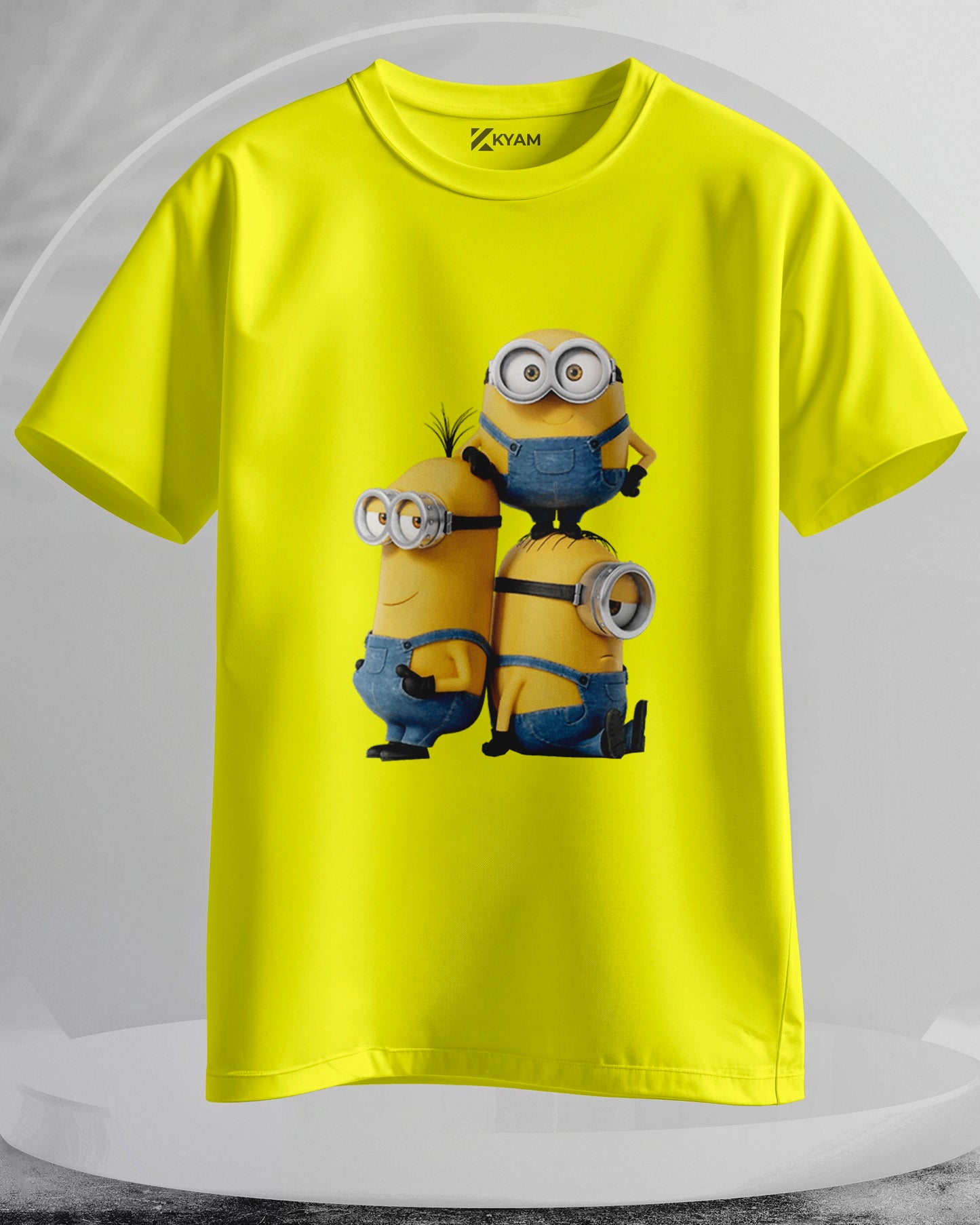 Minion - Men Stylish Printed T-Shirts – (Regular)